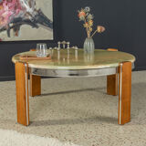 Onyx marble coffee table 70s