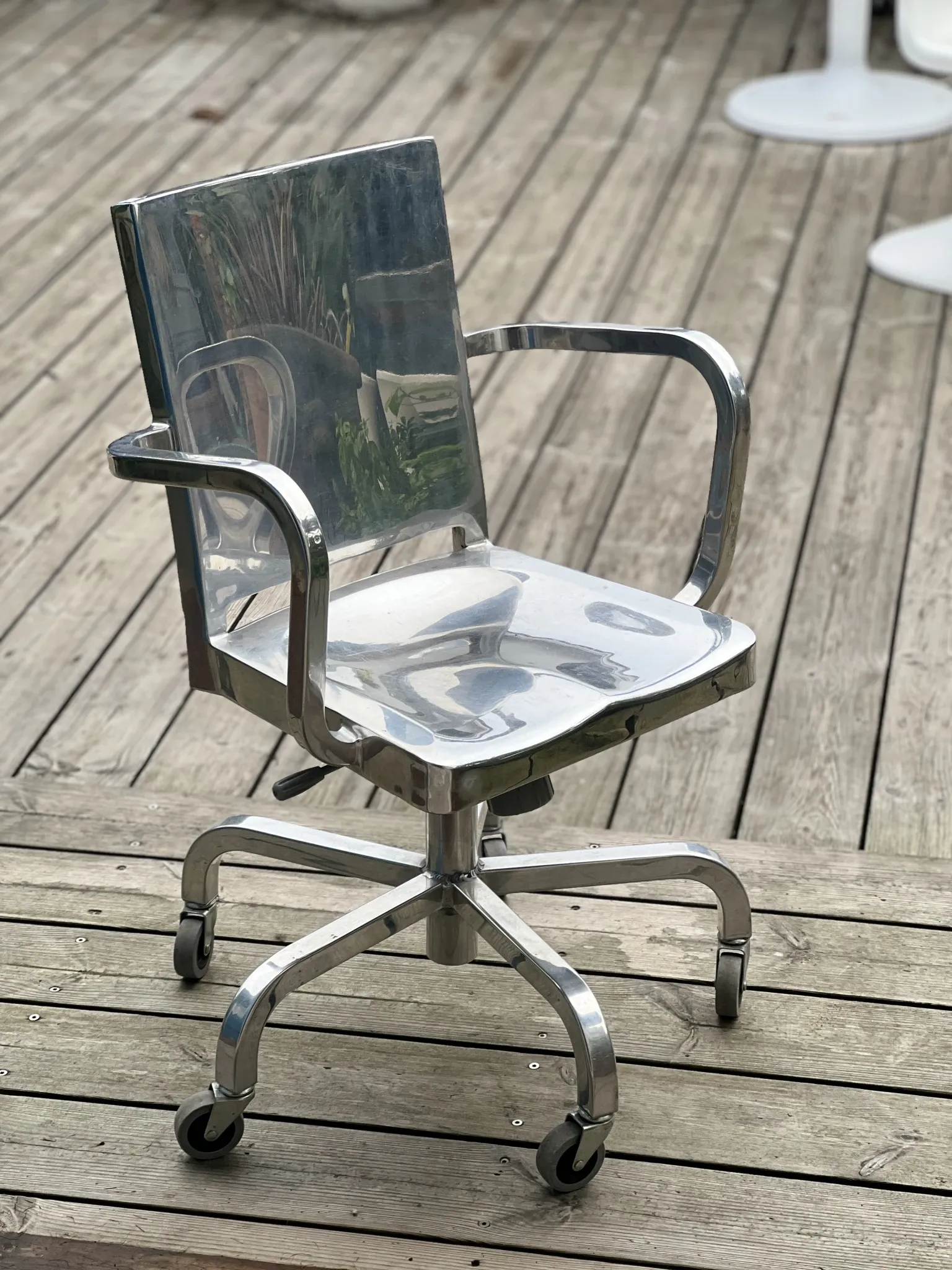 Starck Aluminium Emeco Chair