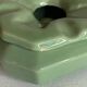 Green vintage ashtray