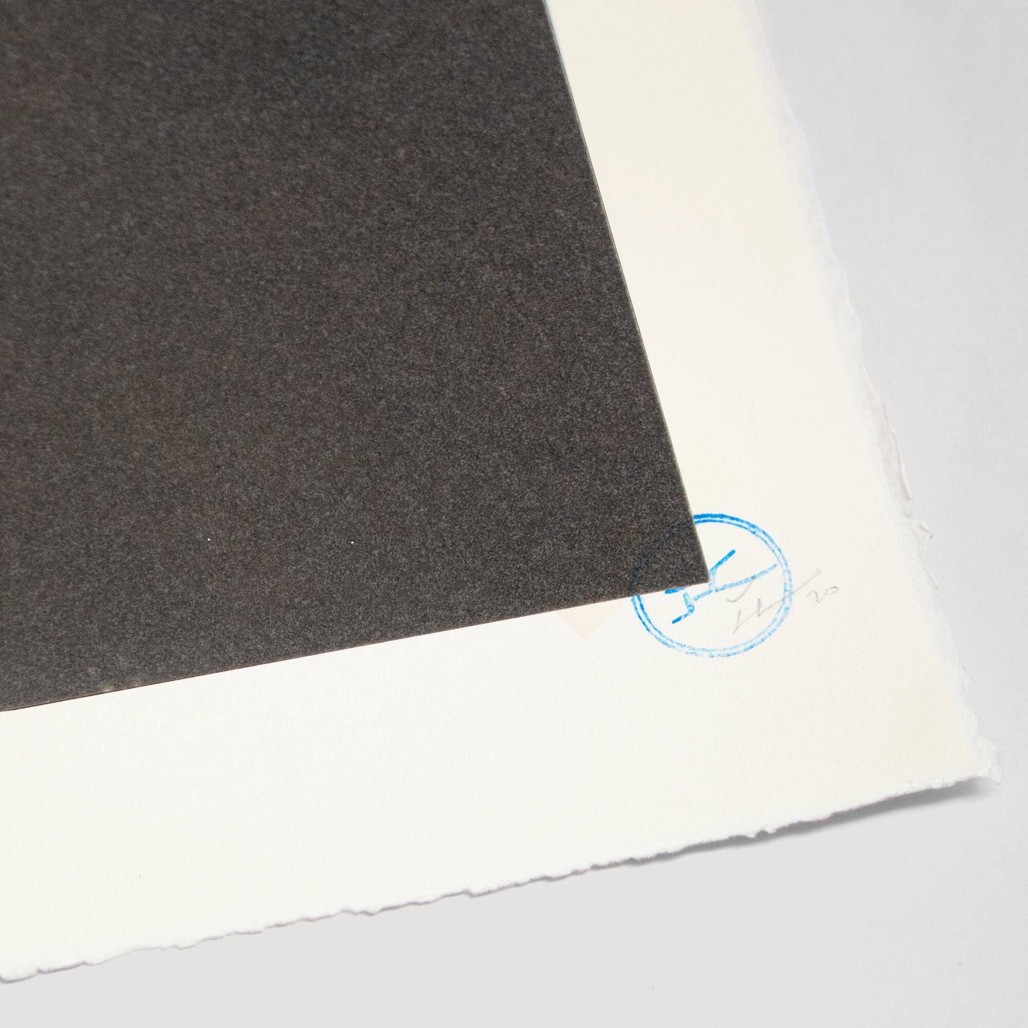 Jr, finding hope, night view, paris, france, 2020, unframed lithograph