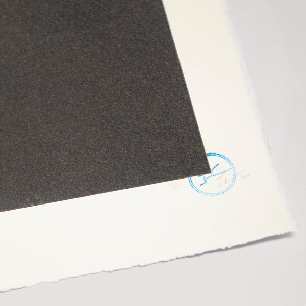 Lithographie non encadrée, jr, finding hope, night view, paris, france, 2020