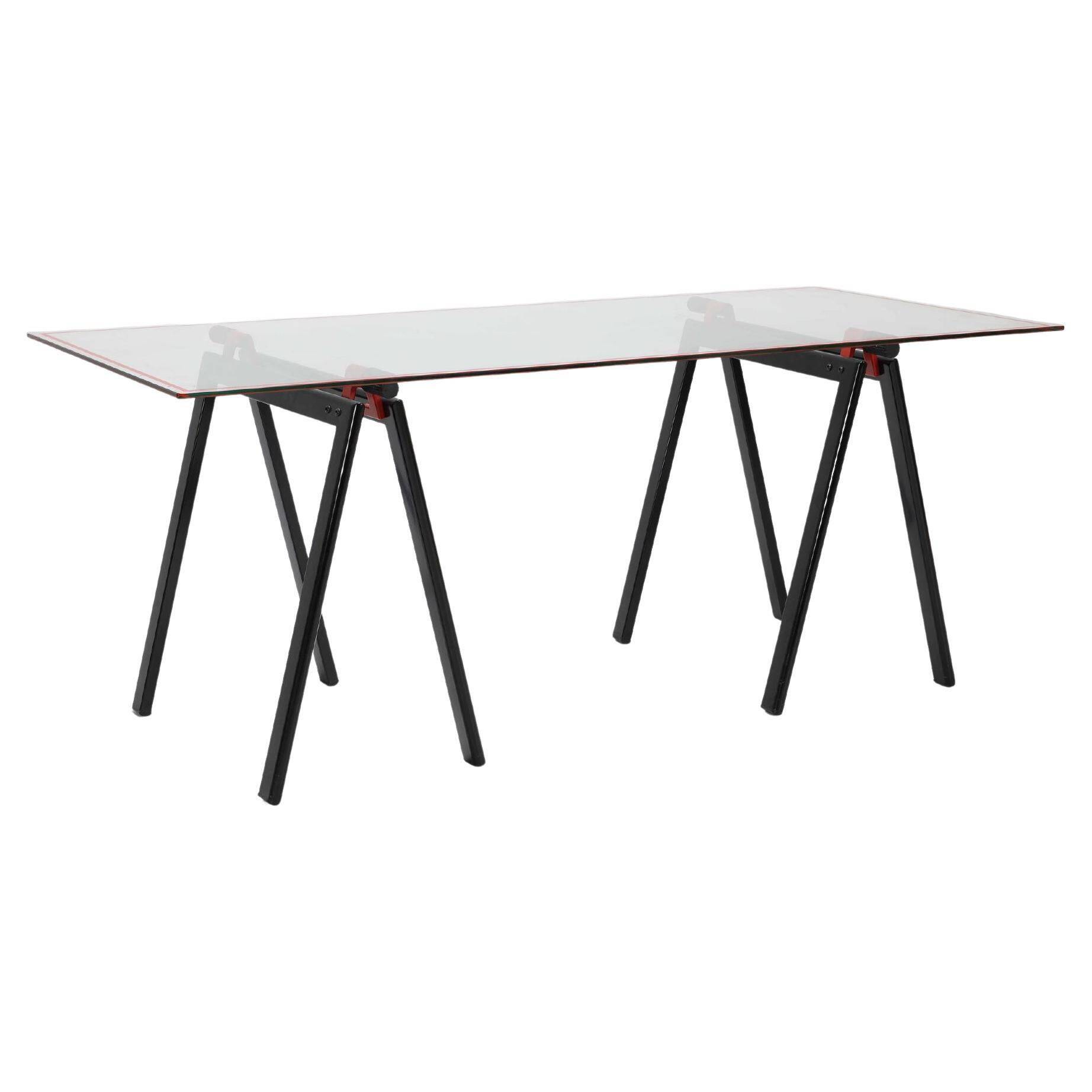 Work table / desk Gae Aulenti, Gaetano series for Zanotta, Italy, postmodern style