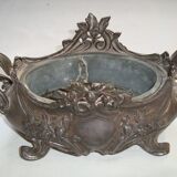 Cast Iron Planter with French Vintage Handles