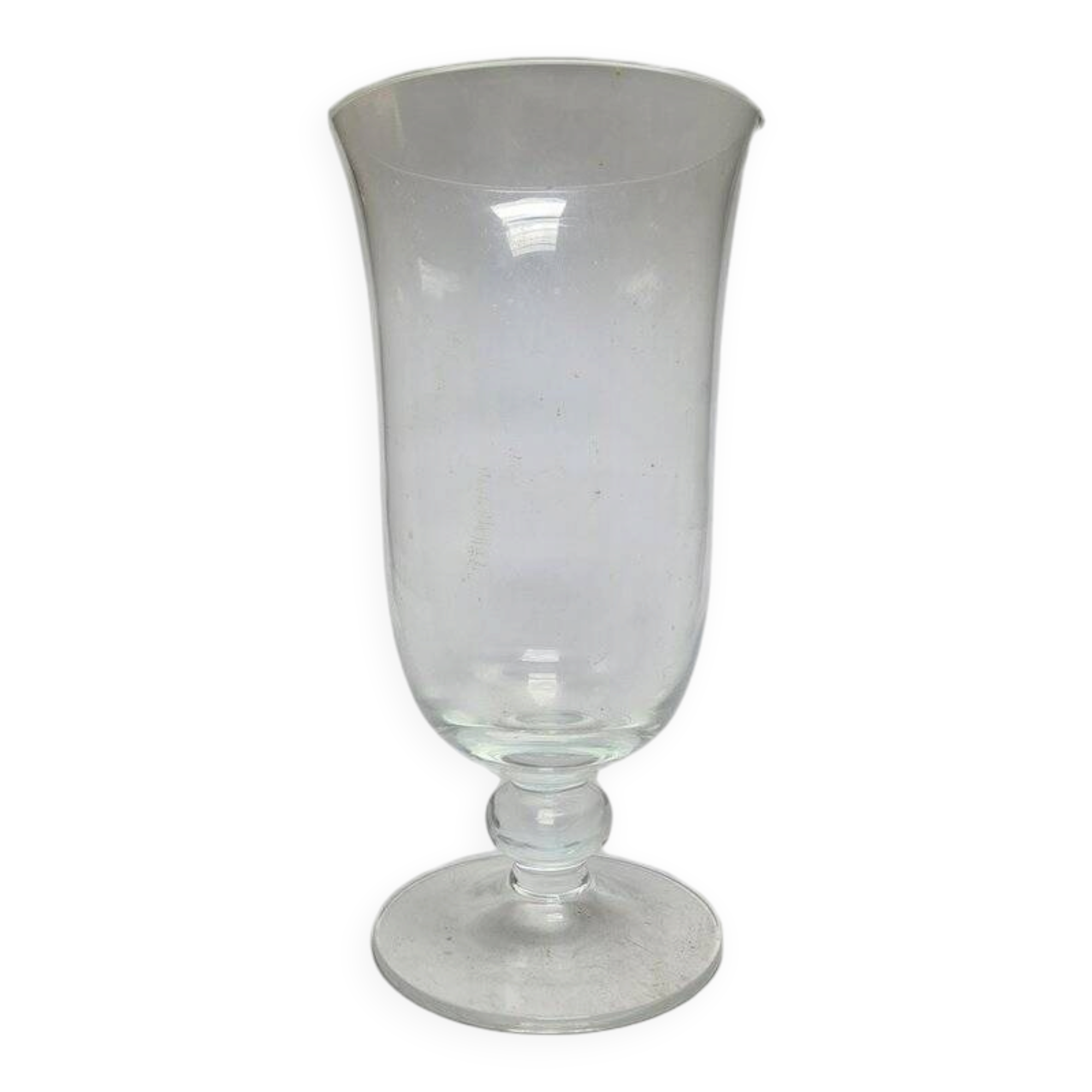 Vintage glass vase, France, 1970s