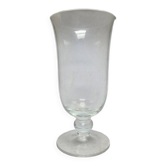 Vintage glass vase, France, 1970s