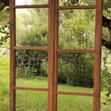 Double-leaf mirror (French window)