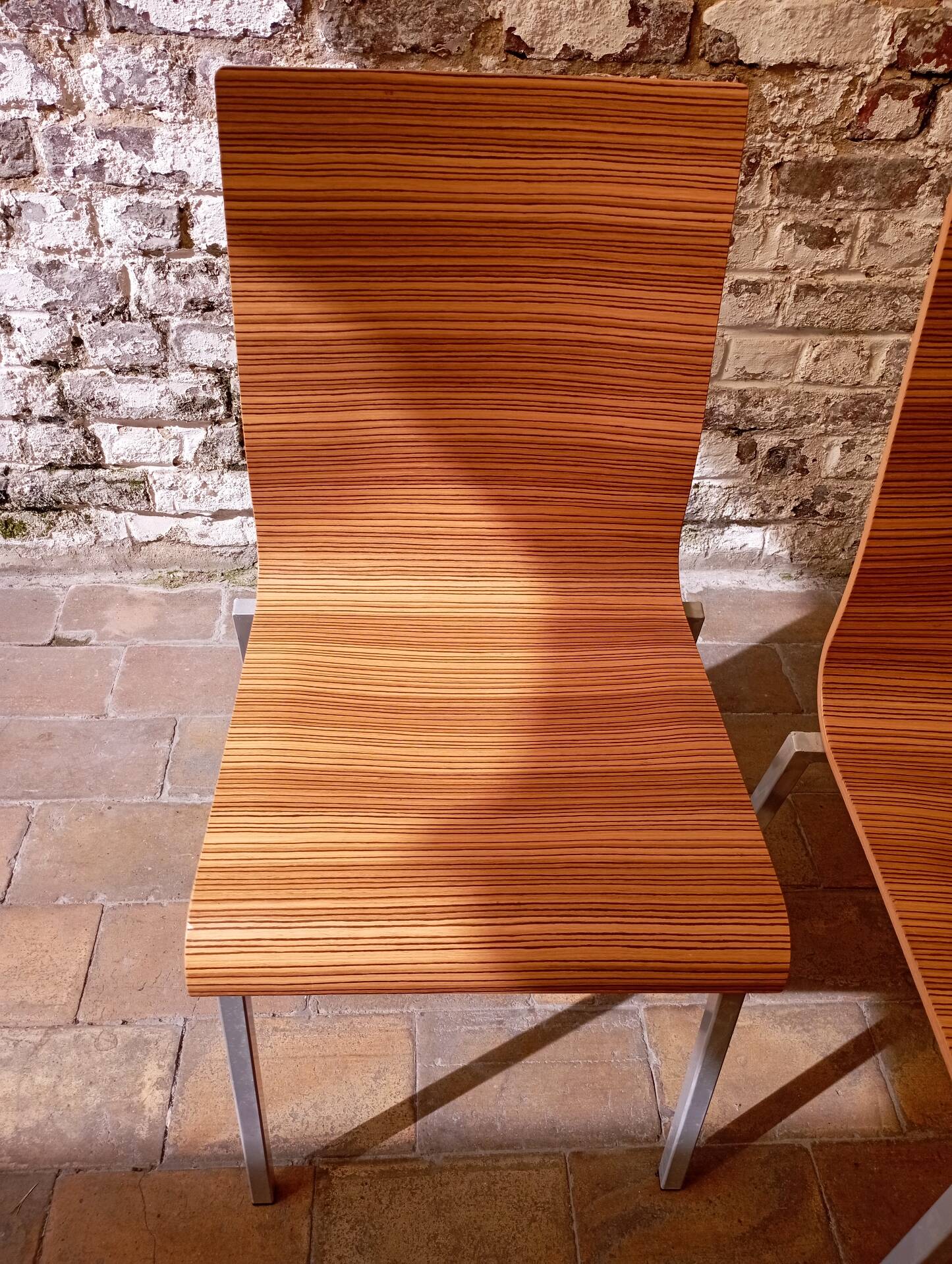 Pair of vintage Kuadra chairs / Pedrali - Italian design