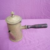 Vintage brass chocolatiere 1900