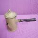 Vintage brass chocolatiere 1900