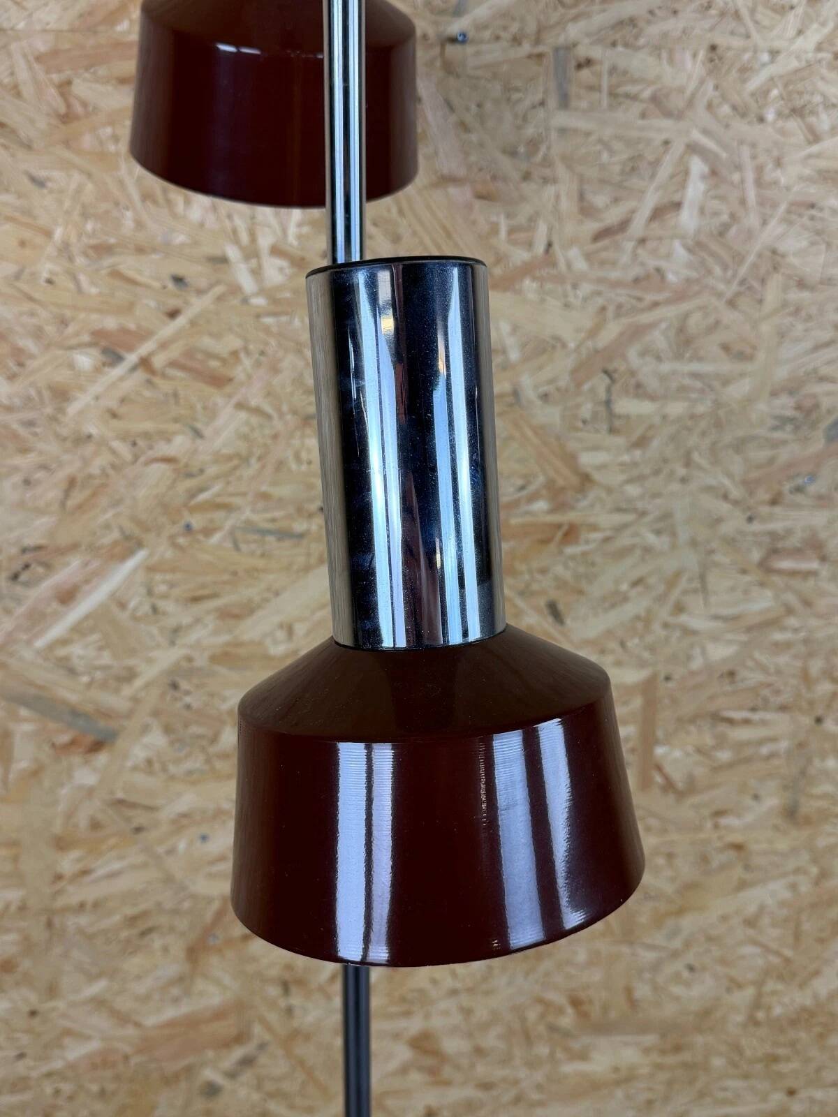 1960s 1970s Floor Lamp in Metal Space Age Design Mid Century