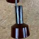 1960s 1970s Floor Lamp in Metal Space Age Design Mid Century