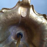 Pair of vintage bronze lamps