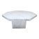 Octagonal vintage coffee table in Carrara marble 70s
