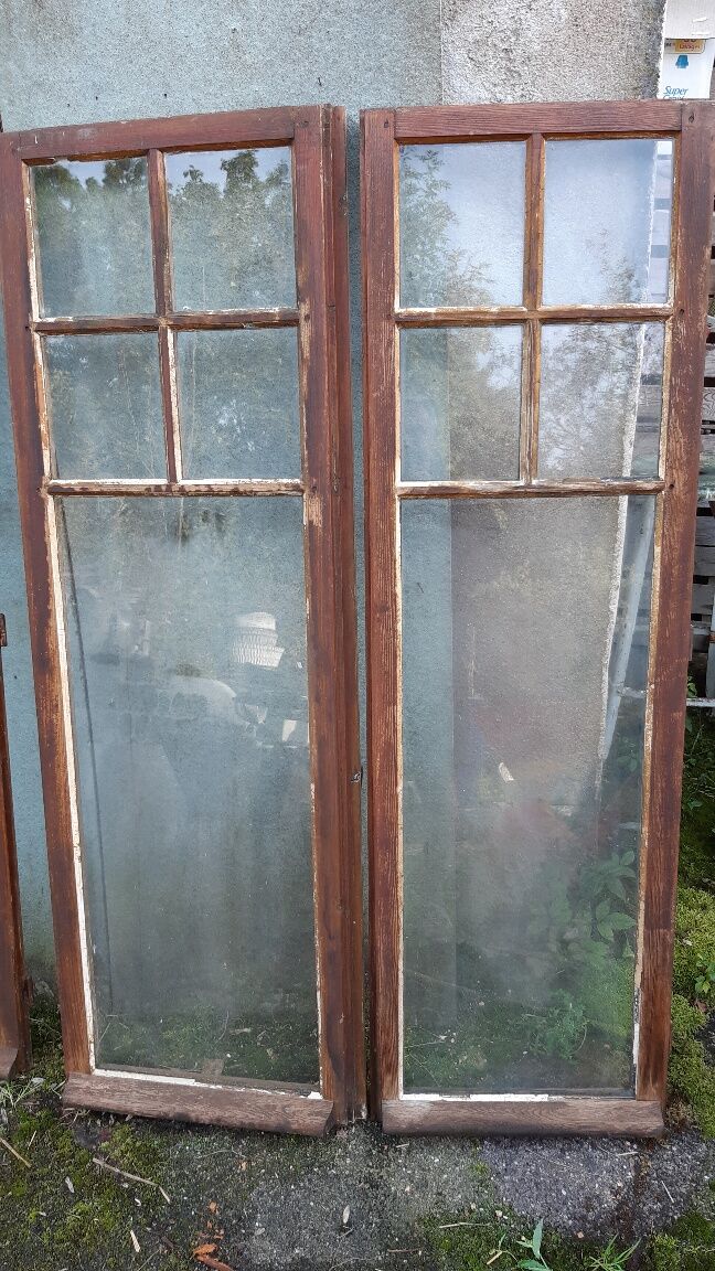 Set of old windows
