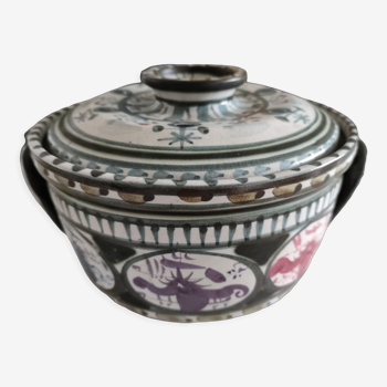 Soup tureen Keraluc in ceramic of Quimper