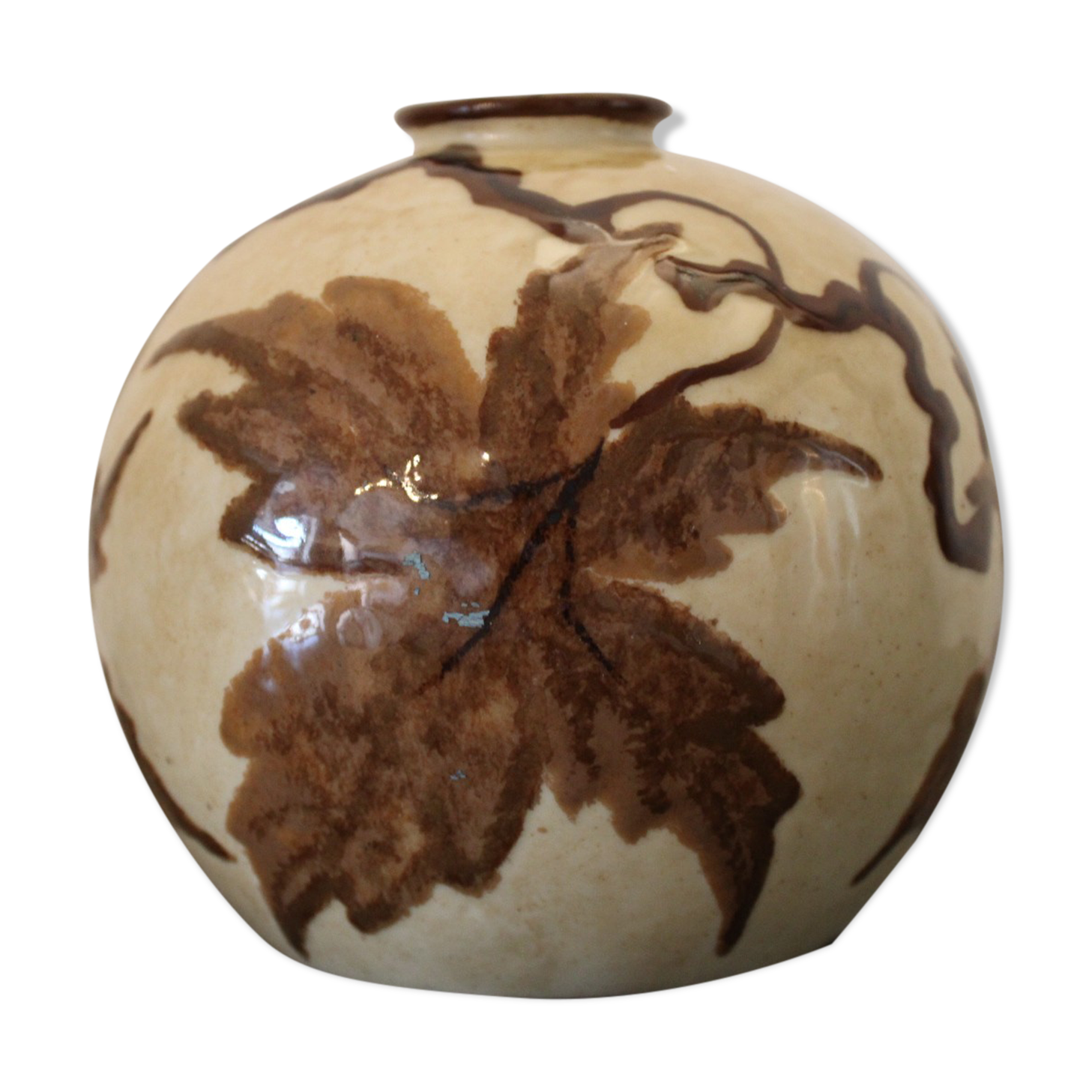 Camille Tharaud porcelain ball vase