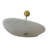 Antique perspex pendant light 60s vintage