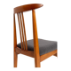 Beech chair with graphite boucle upholstery by M. Zielinski, Europe, 1960