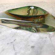 Empty pocket or ashtray of Murano "Sommerso" - Italy, 1970s.