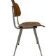 Vintage marko holland school chair 1960s design