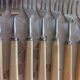 10 dessert forks .old