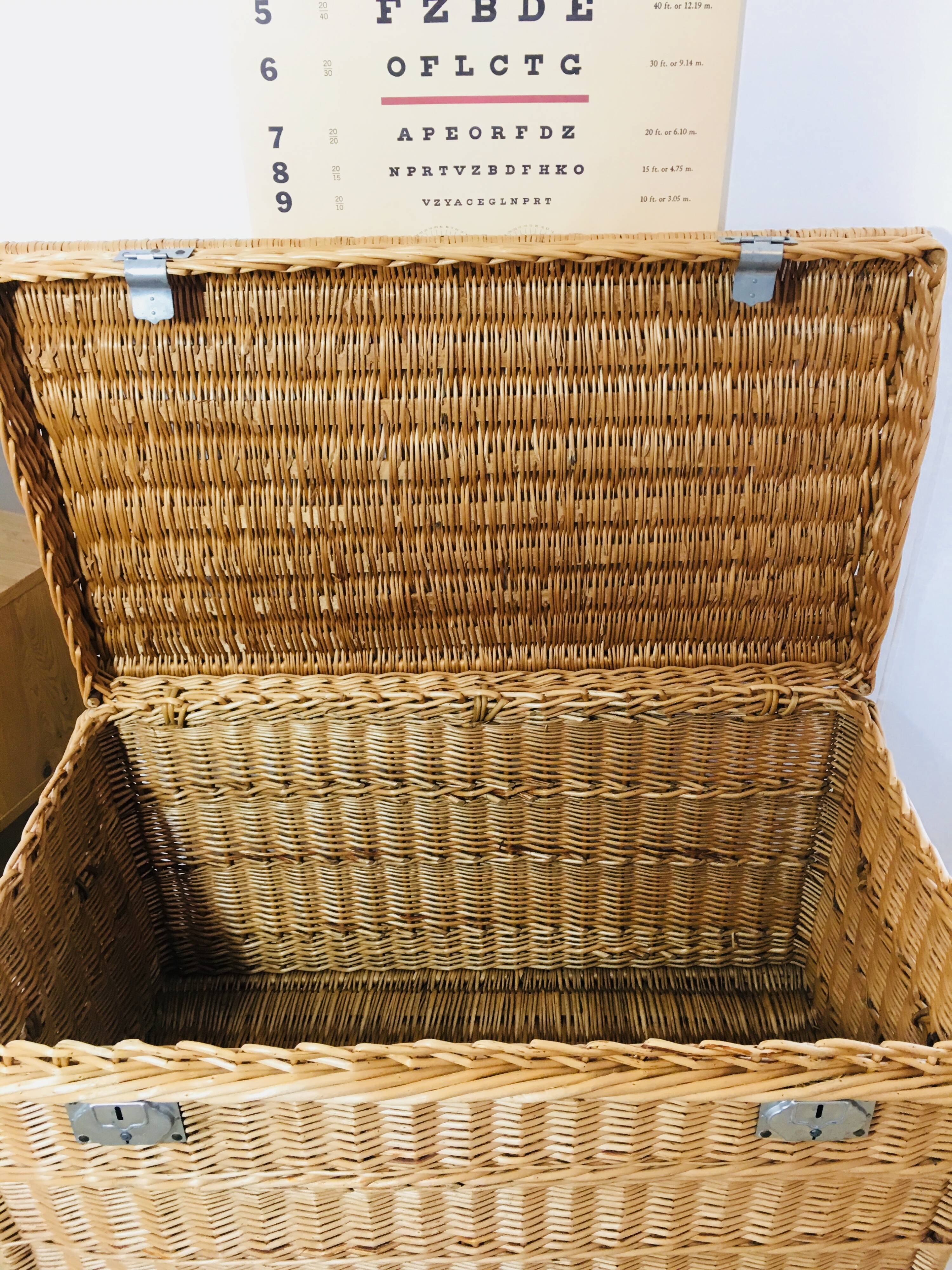 Wicker trunk
