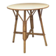 Table vintage en rotin