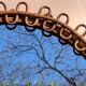 Rattan mirror by Franco Albini