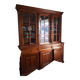 Sévigné library in Louis XV style in solid Kaori