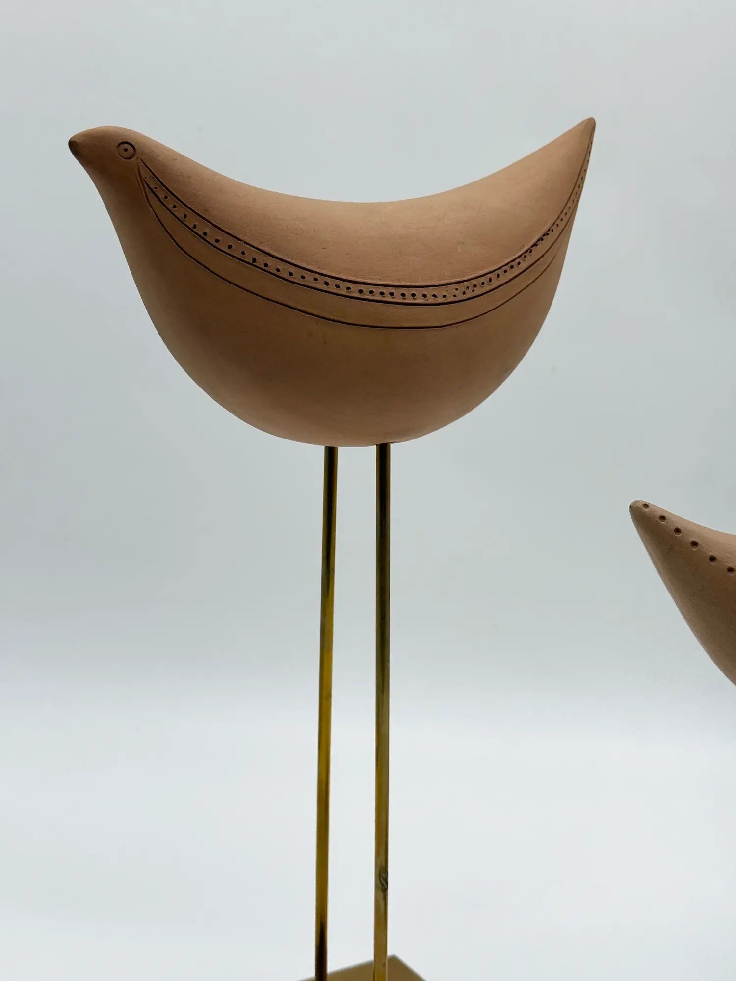 Pair of birds "Birds" — Aldo Londi for Bitossi Ceramiche, Italy 1960s