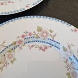 Coalport Manufactory, England - April Pattern - Set of 6 Small Dinner Plates - Porcelain