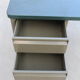 Industrial metal desk
