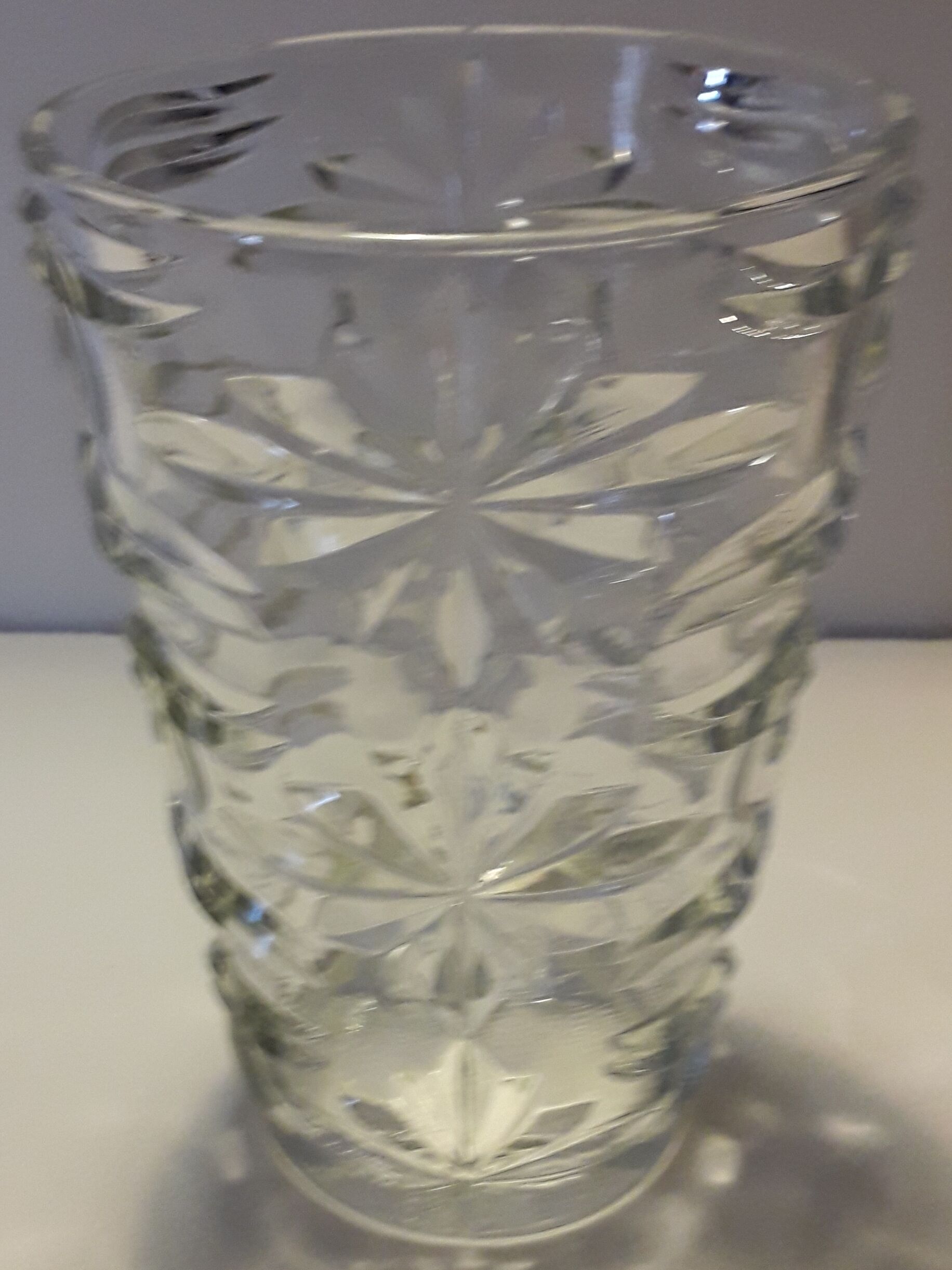Italian transparent vase