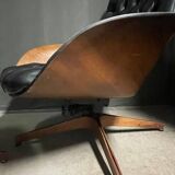 Iconic "Mr. Chair" Armchair & Ottoman – George Mulhauser for Plycra