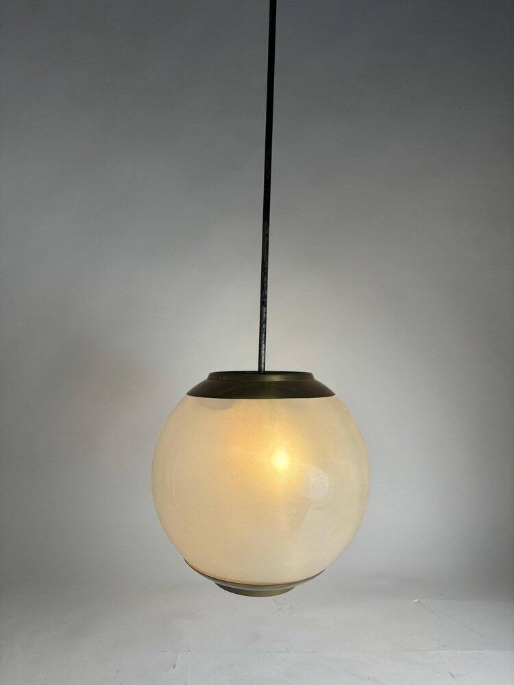 Mid-Century LS2 Pendants attributed to L. Caccia Dominioni for Azucena, 1950s, Set of 2