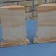 Pair of marble bookends