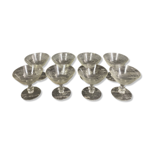 8 coupes à champagne