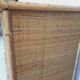 Chest of drawers, dresser, 1960s, Dal vera, bamboo and wicker, brass handles