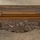 Antique 19thc cast bronze mirror, royal insurance company c.1880