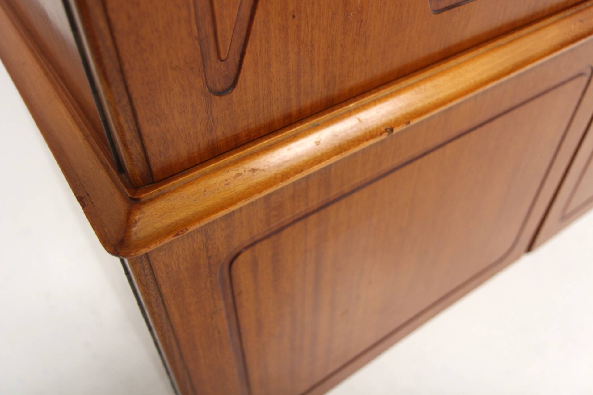 Scandinavian mahogany wardrobe, Swedish modern, Sweden, 1940