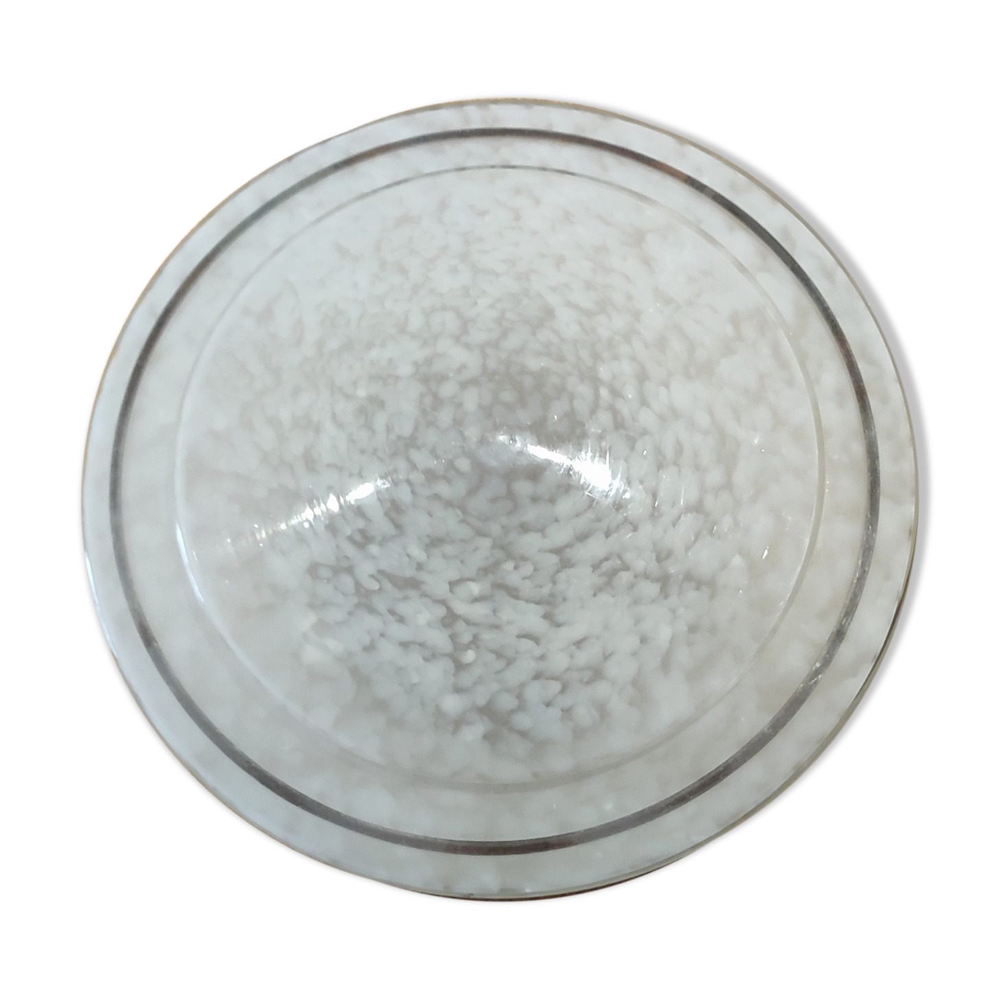 Vintage ceiling lamp/glassware from Clichy