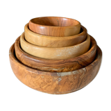 Ensemble de bols en bois