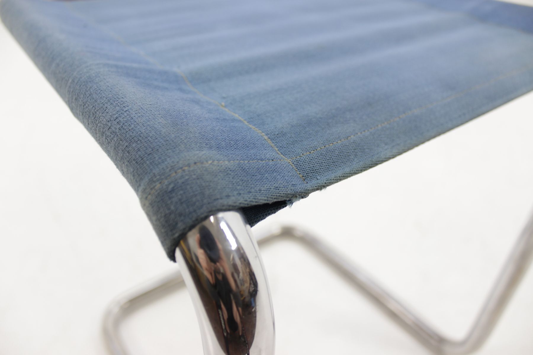 Chrome stool bauhaus H. Gottwald 1930 s