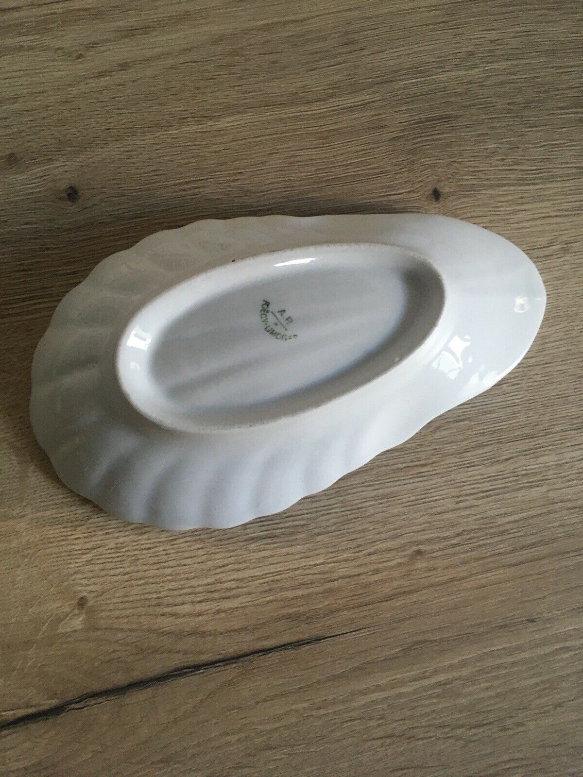 Empty pocket in Porcelain Limoges vintage shell 70's