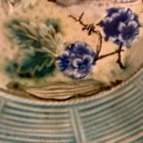 8 dessert plates in late 19th century dabbling