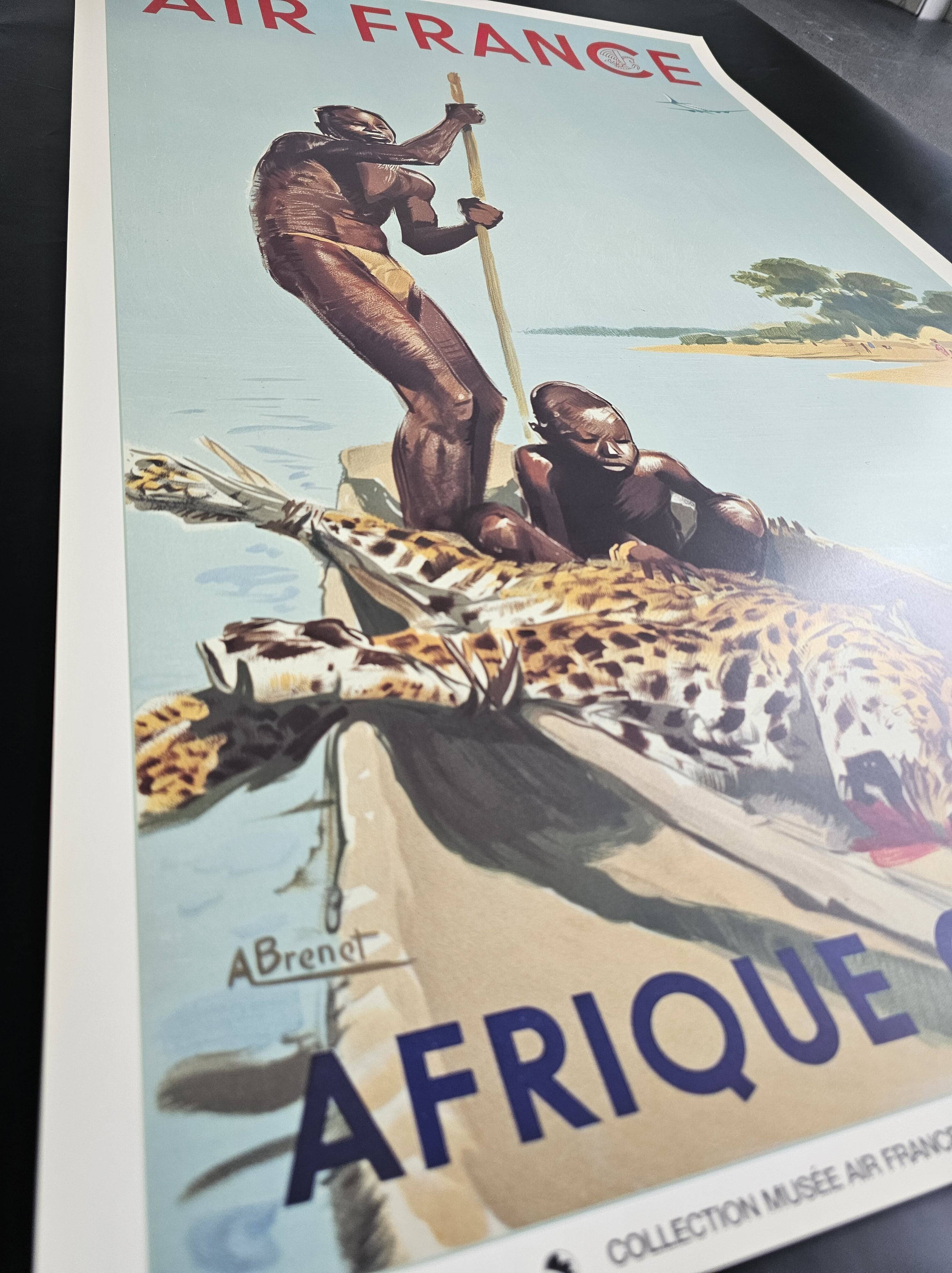 Air France poster - West Africa