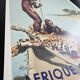 Affiche Air France - Afrique Occidentale