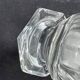 Drageoir avec couvercle - Verre soufflé taillé – XIXème
