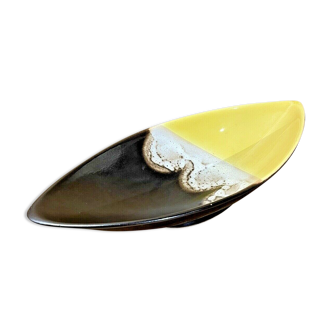 Vintage german ceramic shuttle cut, 60s, dumler breiden