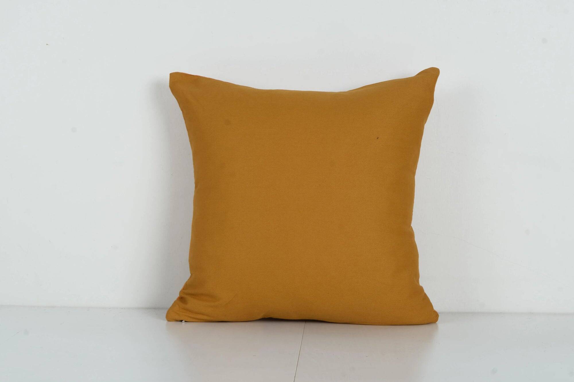 Vintage embroidered cushion cover 48x48 cm